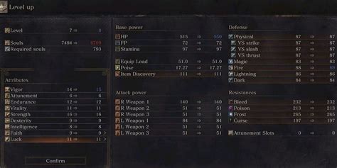 dark souls 3 attunement levels.